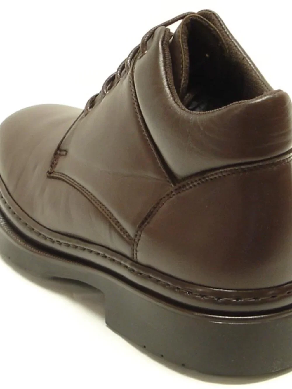 5250 Belka Brown Leather Boot Lace up Pinosos Made in Spain